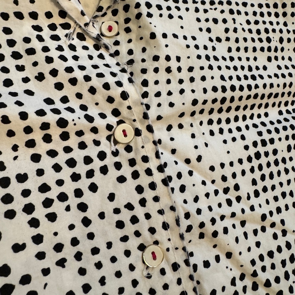 Hannoh Wessel H+ Dress in Black and White dots - Picture 5 of 5